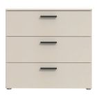 Chest ELEVEN with 3 drawers, sand