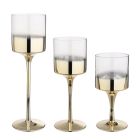 Bizzotto Christmas candle holder 3 candles AMANDA