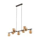 Chandelier ESTERA 4340 9xE27 brown