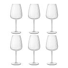 Red wine glasses SPEAKEASIES 700ml 6pcs. clear