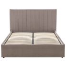 Bed LAGUN with storage, 160X200, Taupe