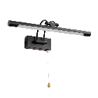 LED Bathroom lamp 12W 4000K IP44 black