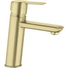 ARNIKA Basin Mixer without Click-Clack, Matte Gold