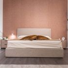 DUNE BED 160x203 BOUCLE' LINEN