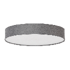 SHELLY LED ceiling lamp 18W with remote control dark grey