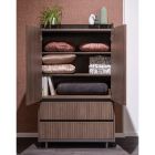 HEXAGON HIGH CABINET WITH DRAWERS 880/490/1450