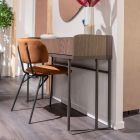 HEXAGON CONSOLE TABLE WITH 2 DRAWERS 1300/410/835