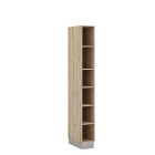 Bookshelf ARES, cadiz oak 30x60 with legs