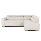 Corner Sofa Bed KELIO 2, Pearl