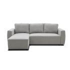 Corner Sofa Bed PHARELL, Reversible, Mouse grey