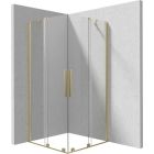 PRIZMA,Shower cabin Matt Gold 90X90,KTJ_R39R+KTJ_R39R