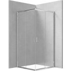 FUNKIA,Shower cabin Transparent glass Chrome,90 CM