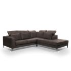 Right corner sofa ALPHA -Light brown