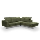 Right corner sofa ALPHA - Olive