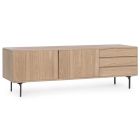 WIDALD NATURAL 2DO-3DR TV CABINET