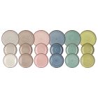Table set URBAN URBAN PASTEL, 18 pcs