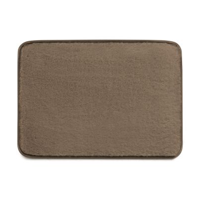 Mat 40x60 cm GEDY Fuzzy, Light Turtledove Grey