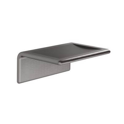 Soap Holder Fixed GEDY Il Giglio, Gun Metal