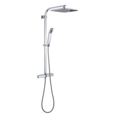 Shower column GEDY Easy Mix 01, Thermostatic mixer, Chrome
