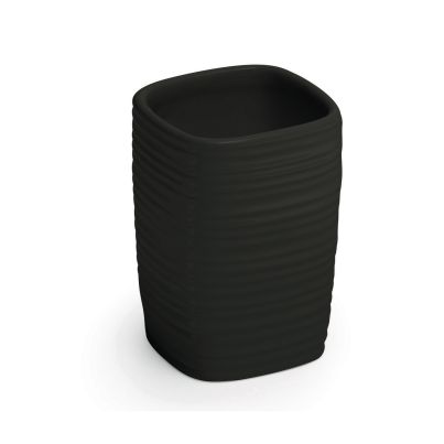 Toothbrush Holder GEDY Kelly, Black