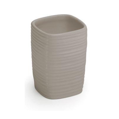 Toothbrush Holder GEDY Kelly, Light Turtledove Grey