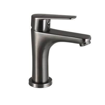 Low Mixer For Washbasin GEDY Como, Gun Metal