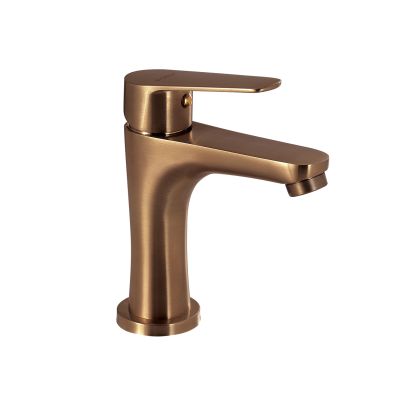 Low Mixer For Washbasin GEDY Como, Rose Gold
