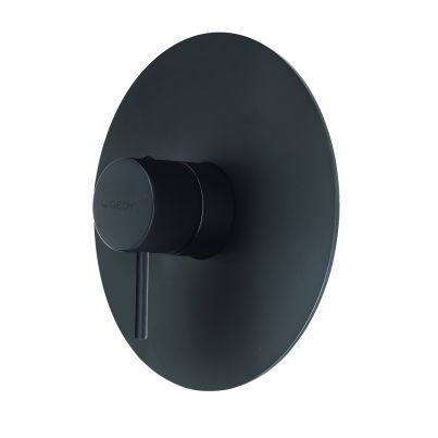 Built-In Shower Mixer GEDY Garda, Matt Black