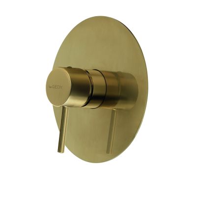 Built-In Shower Mixer GEDY Garda, Matt Gold