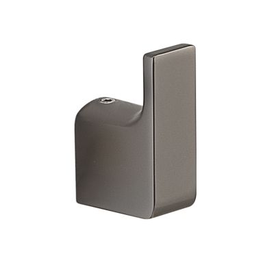 Hook 2 Pieces GEDY Pirenei, Gun Metal