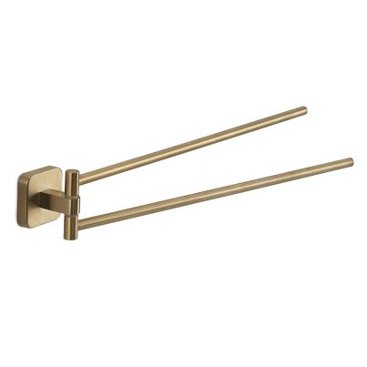 Towel Holder GEDY Tonga, Jointed, Matt Gold