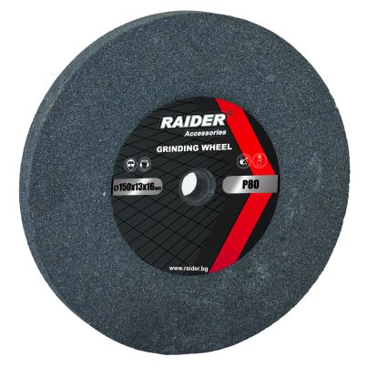 RD GRINDING WHEEL ?150X16X?13MM GREY P80