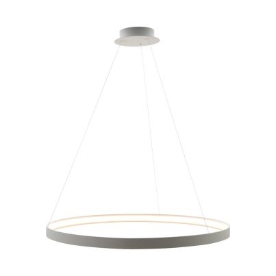 LED Pendant CIRCLE LA0717/1-WH 70W 3000K white