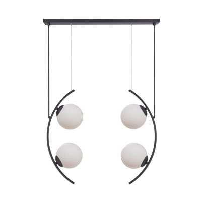 Pendant HELIX 5016 4xE14 black/white