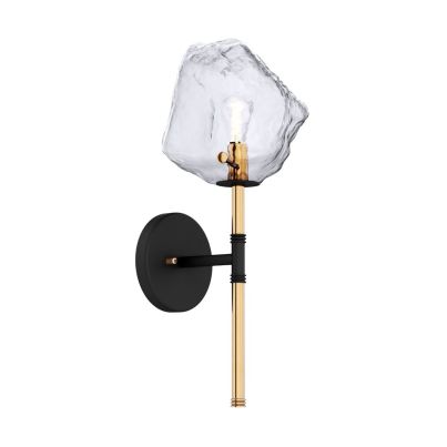 Wall lamp ROCK W0488-01D-SEAC 1xG9 matte black/gold