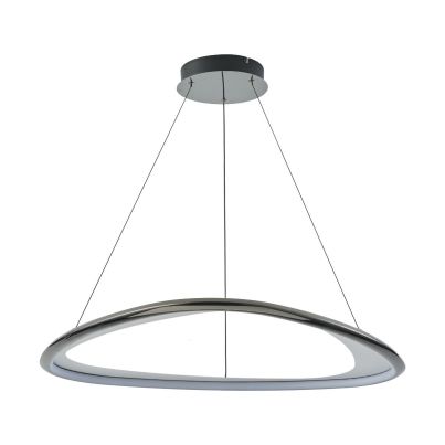 LED Pendant GETAFE MD3888-1L-3BCT 57W 3000K black/chrome