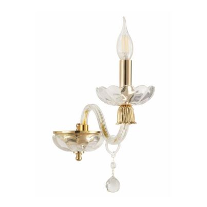 ROXANNE/1L Wall Lamp 1XE14 Gold