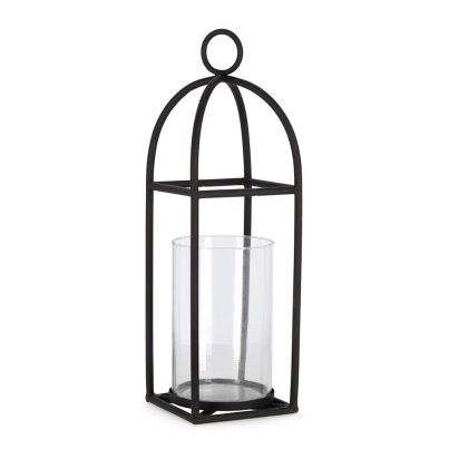 Lantern SIWAN 15x15x48cm black