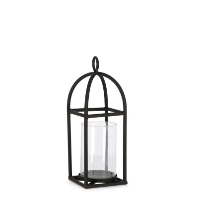 Lantern SIWAN 13x13x35,5cm black