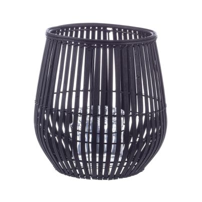 Lantern KENZIE 25x25cm black