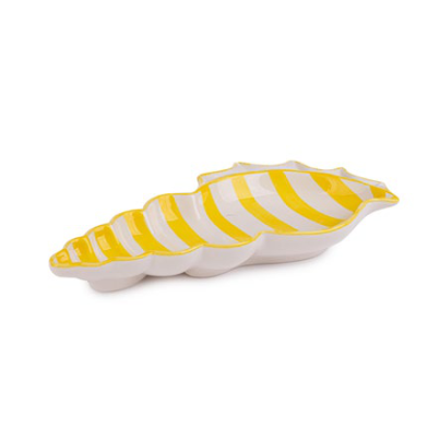 Bizzotto Joly Yellow Decorative Shell 21x10cm