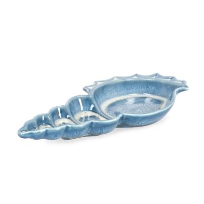 Bizzotto Zacinto Shell Decorative Plate 13x25cm