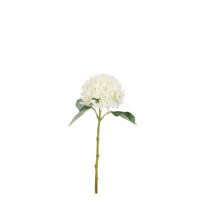 Artificial flower HYDRANGEA CHERILYN 22x22x47 cm. white