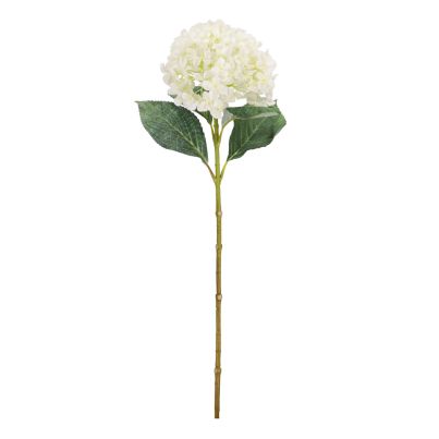 Artificial flower HYDRANGEA CHERILYN 30x25x67 cm. white