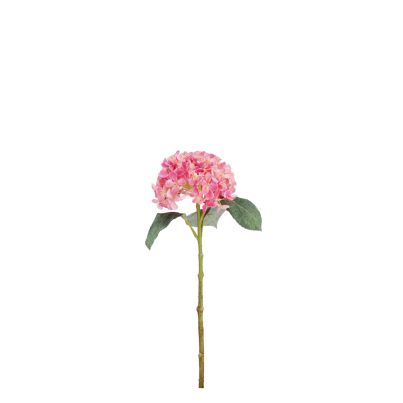 Artificial flower HYDRANGEA CHERILYN 22x22x47 cm. pink