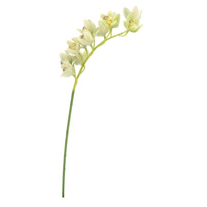 Artificial branch CYMBIDIUM DYAN 21x10x104 cm. green