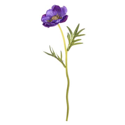 Artificial flower ANEMONE 30 cm. violet