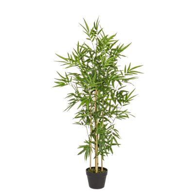 Artificial plant with pot BAMBOO 130 cm. green