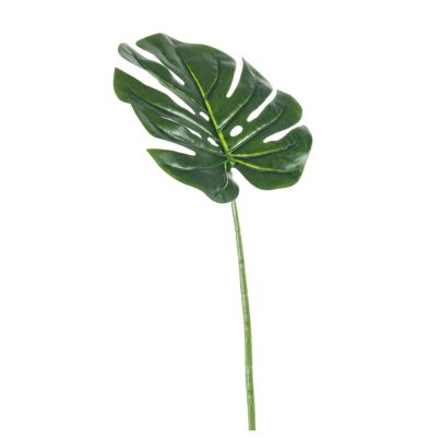 Artificial leaf PHILODENDRON 52 cm. green