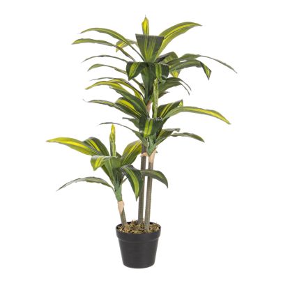 Artificial plant with pot DRACENA 88 cm. green